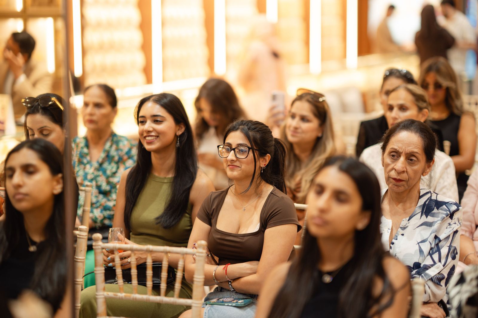 Guests at the Malabar Gold & Diamonds Bridal Masterclass